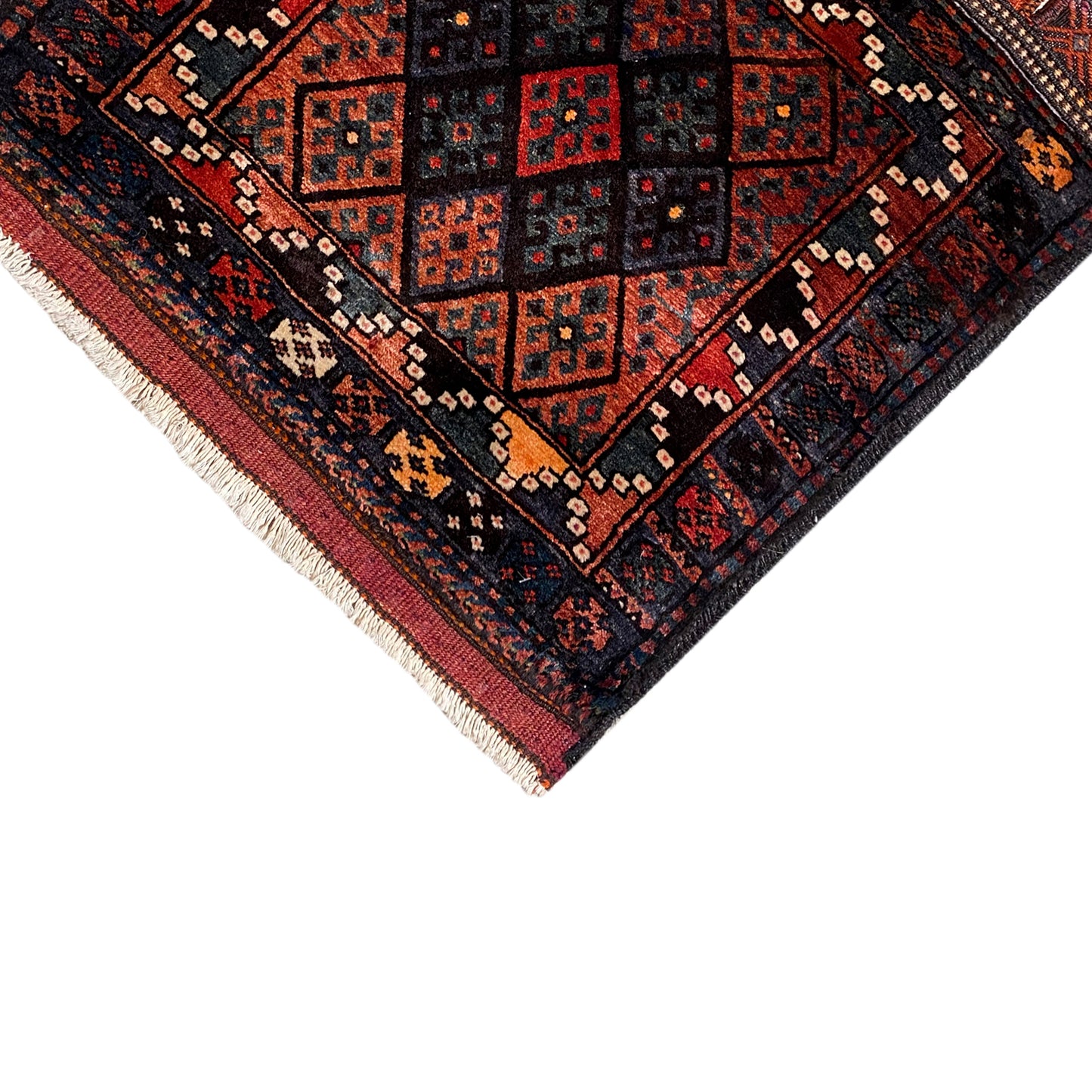 Hamedan Poshti Carpet - 76x72 cm