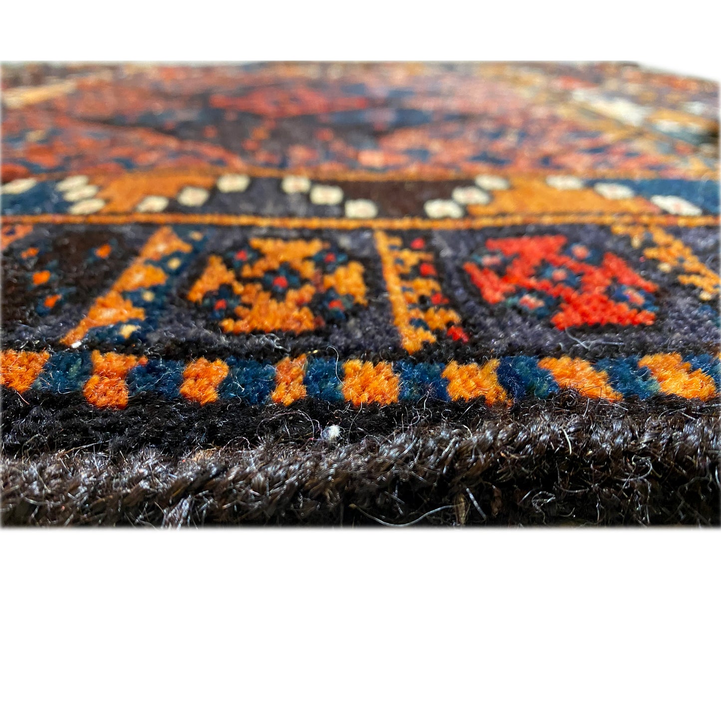 Hamedan Poshti Carpet - 82x72 cm