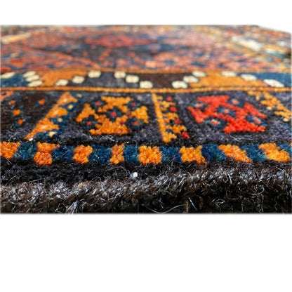 Hamedan Poshti Carpet - 82x72 cm