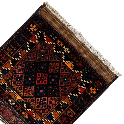 Hamedan Poshti Carpet - 82x72 cm