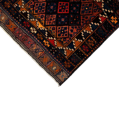 Hamedan Poshti Carpet - 82x72 cm