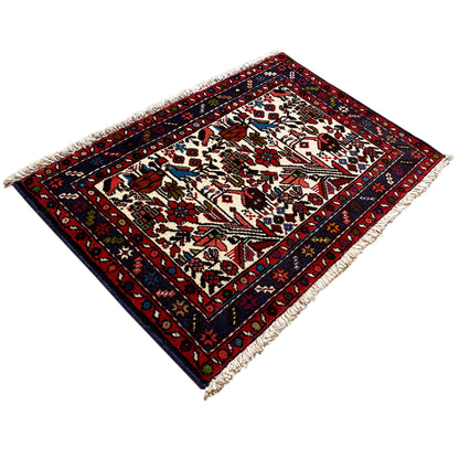 Hamedan Poshti Carpet - 62x88 cm