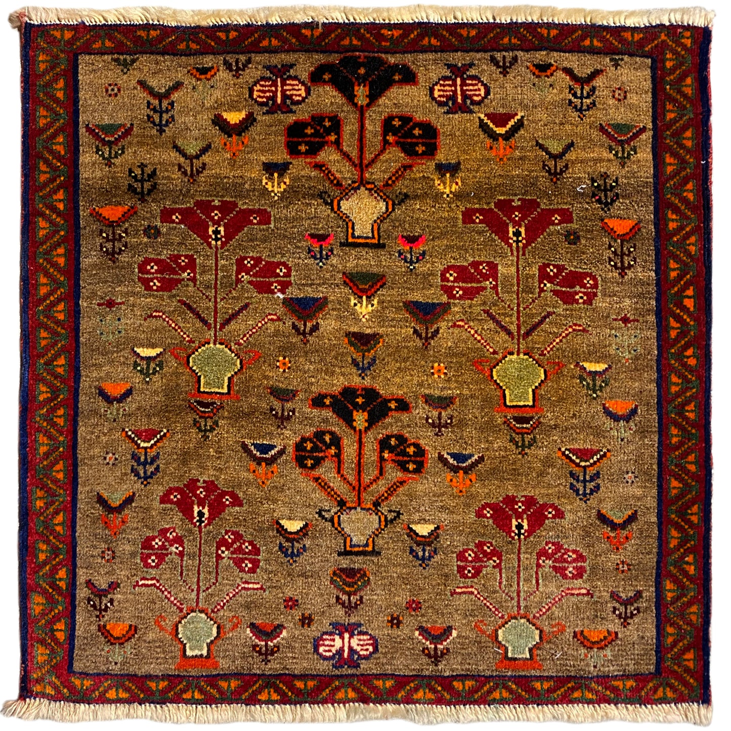 Poshti Carpet - 63x61 cm