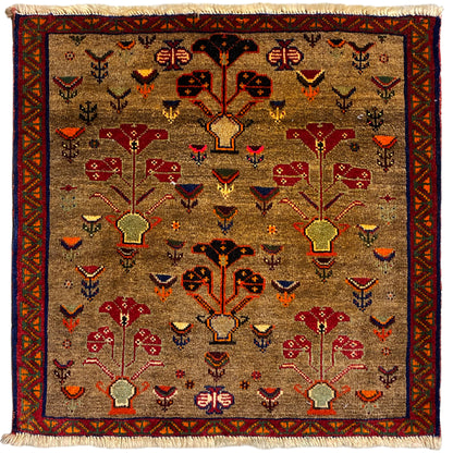 Poshti Carpet - 63x61 cm