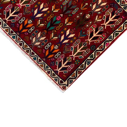 Poshti Carpet, Red - 69x58 cm