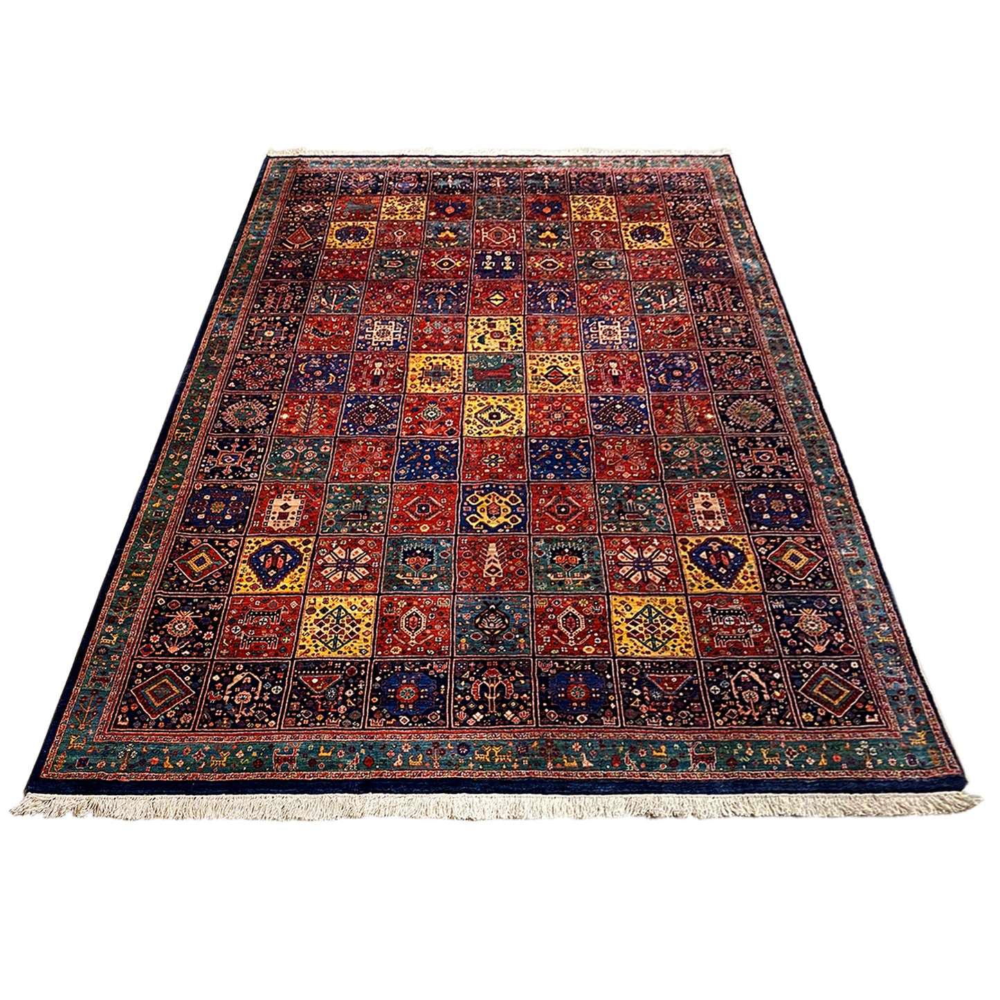 Qashqai Teppich Exklusiv 344x255 cm - German Carpet Shop