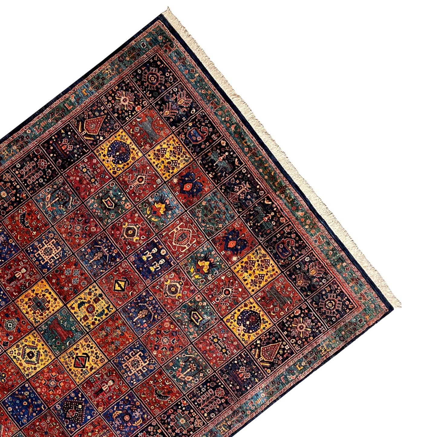 Qashqai Teppich Exklusiv 344x255 cm - German Carpet Shop