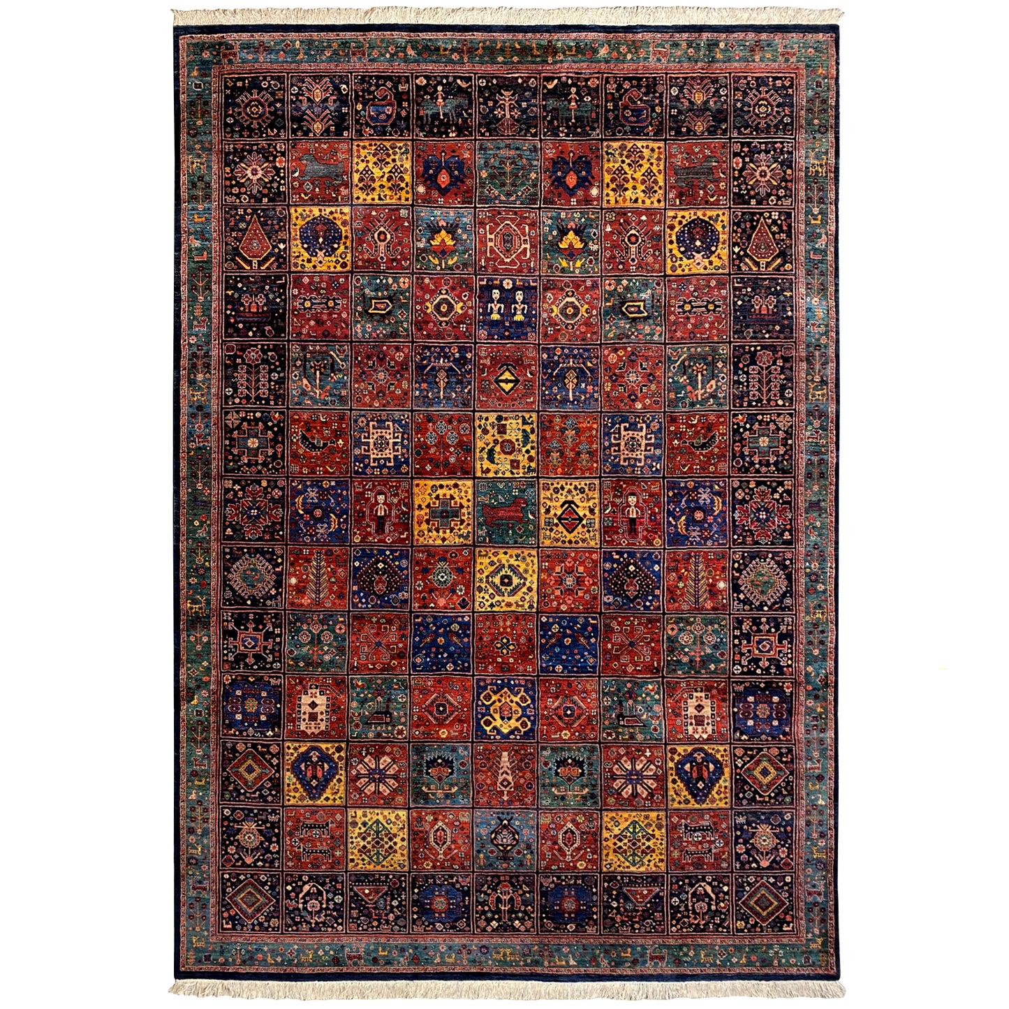 Qashqai Teppich Exklusiv 344x255 cm - German Carpet Shop