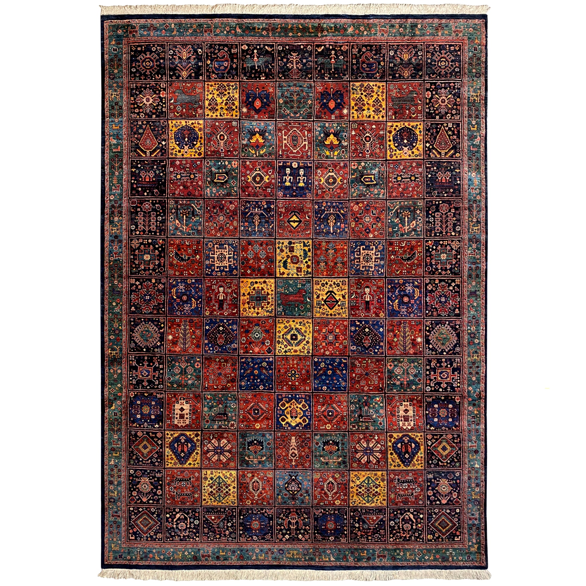 Qashqai Teppich Exklusiv 344x255 cm - German Carpet Shop