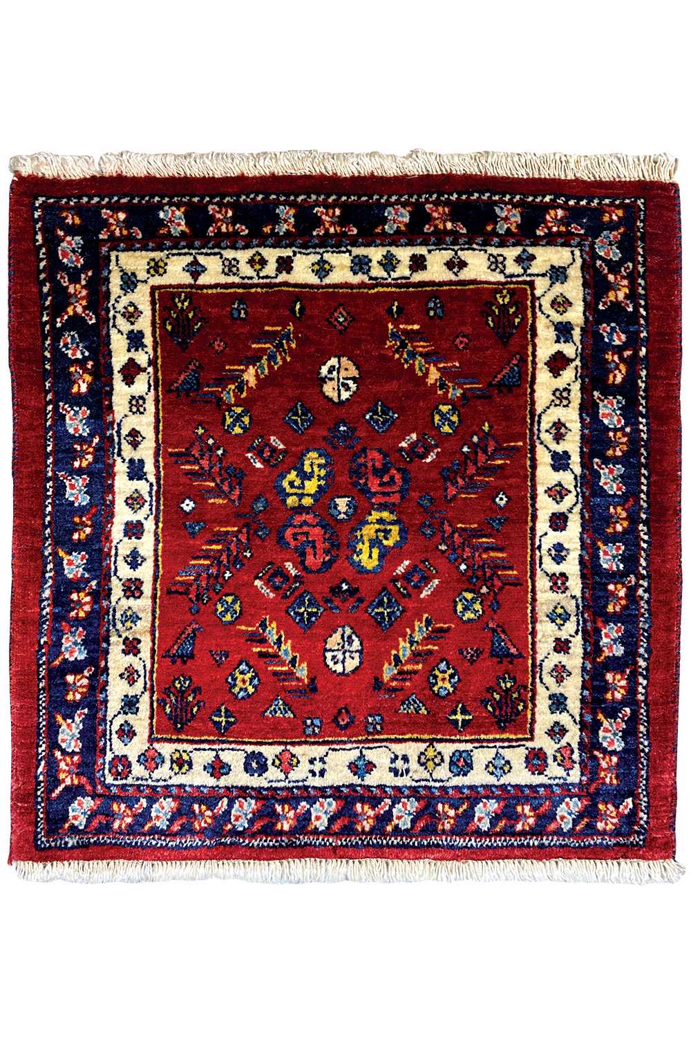  Qashqai Exklusiv (57x52 cm) - Premium Teppich from German Carpet Shop - Just €225! Shop now at German Carpet Shop
