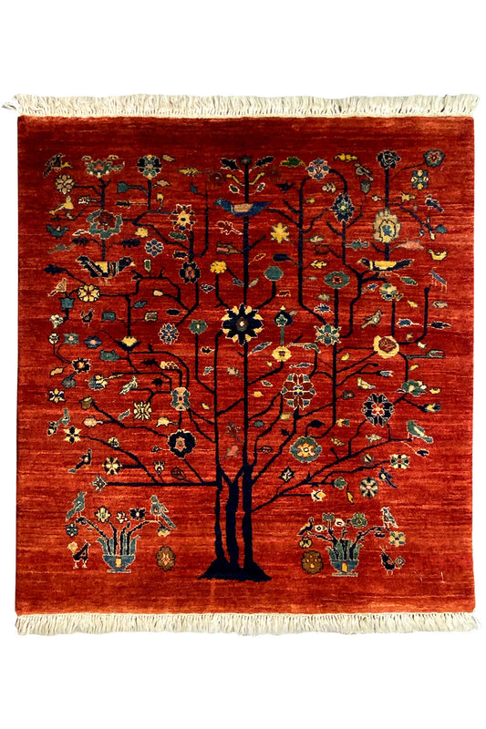  Qashqai Exklusiv 19863 - (106x103 cm) - Premium  from German Carpet Shop - Just €900! Shop now at German Carpet Shop