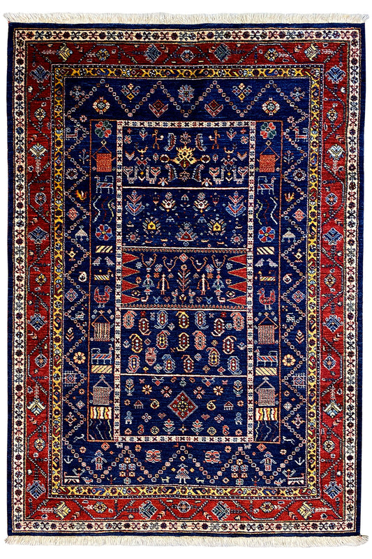 Qashqai Exklusiv 201597 - (178x117cm) - German Carpet Shop