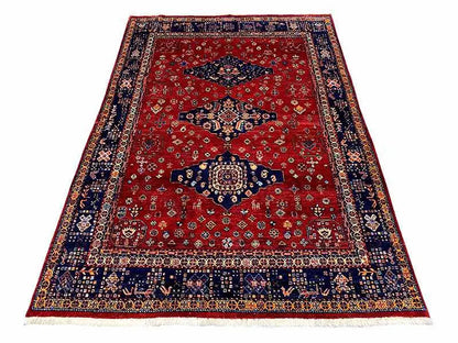  Qashqai Exklusiv 201614 - (188x130 cm) - Premium Teppich from German Carpet Shop - Just €1190! Shop now at German Carpet Shop