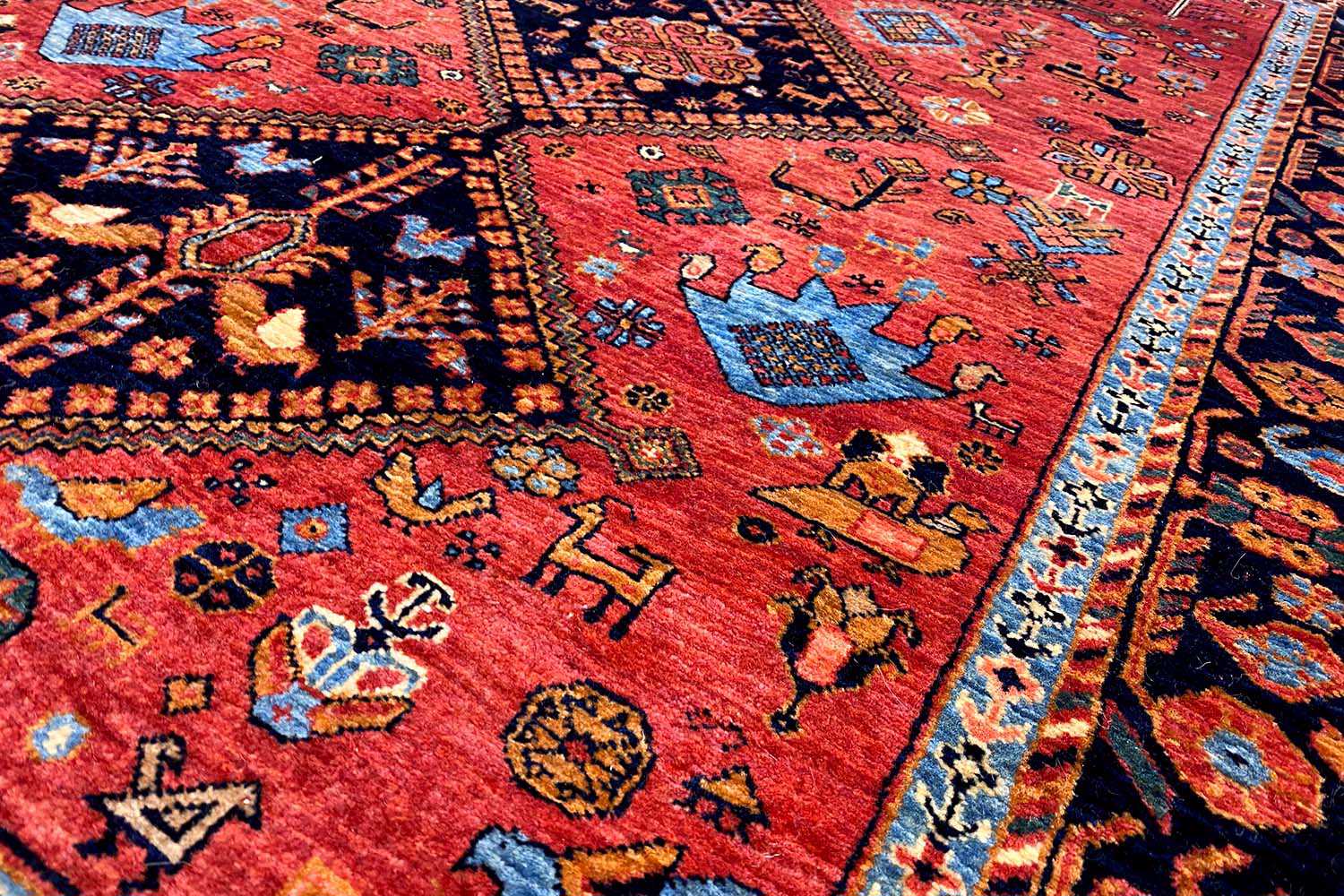 Qashqai - Teppich 202030 (169x120 cm) - German Carpet Shop