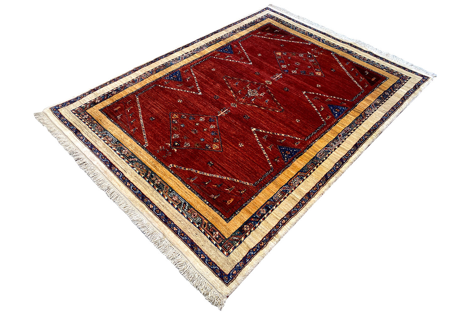 Qashqai Exklusiv 19944 - (193x143cm) - German Carpet Shop