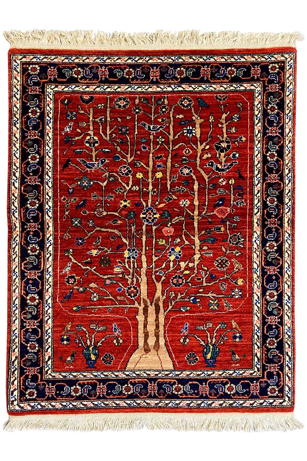  Qashqai Exklusiv (119x94 cm) - Premium Teppich from German Carpet Shop - Just €800! Shop now at German Carpet Shop