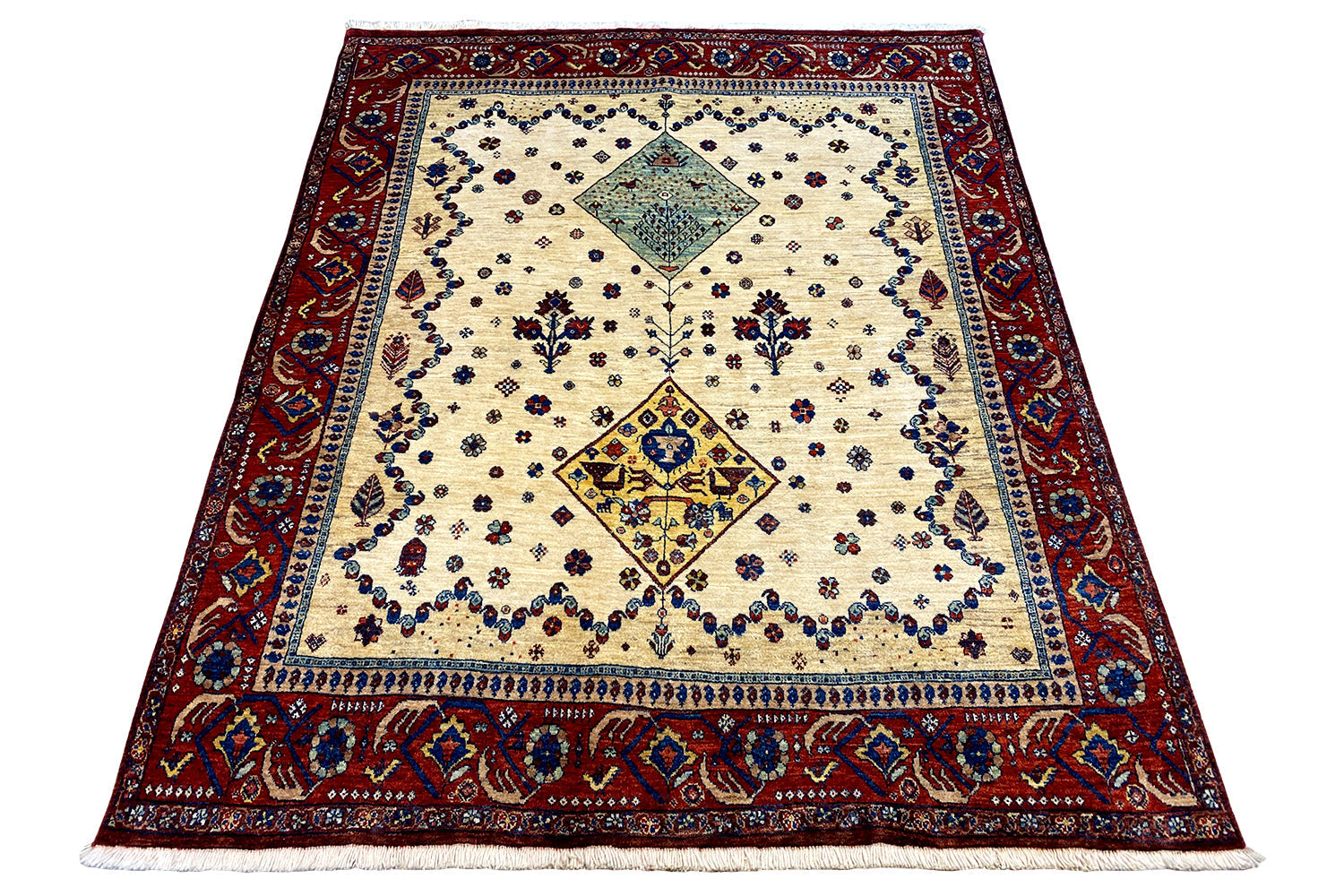 Qashqai Exklusiv 403983 - (184x147cm) - German Carpet Shop