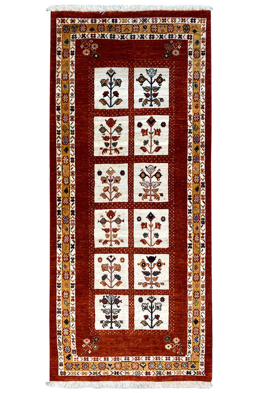  Qashqai Exklusiv - 505055 (194x80 cm) - Premium Teppich from German Carpet Shop - Just €990! Shop now at German Carpet Shop