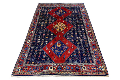  Qashqai Exklusiv - 505156 (220x147 cm) - Premium Teppich from German Carpet Shop - Just €1599! Shop now at German Carpet Shop