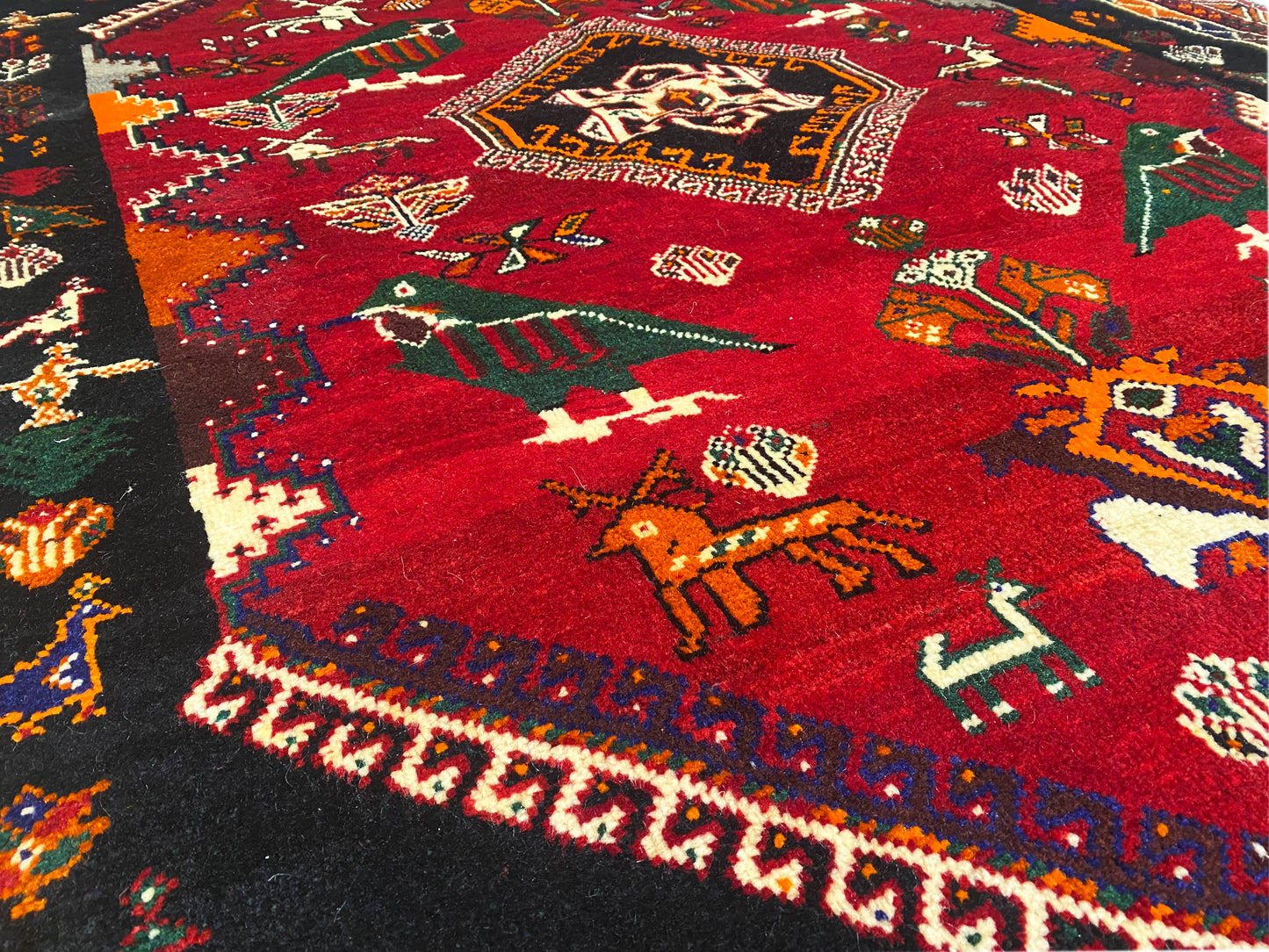 Shiraz Qashqai rug - 269x189 cm