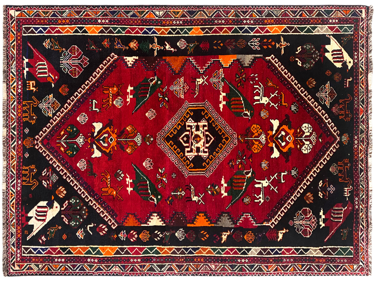 Shiraz Qashqai rug - 269x189 cm