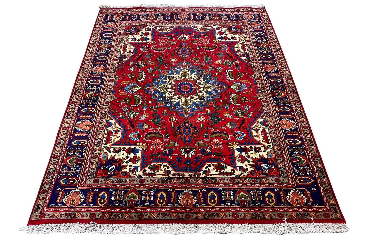  Täbriz Teppich - (210x156 cm) - Premium Teppich from German Carpet Shop - Just €580! Shop now at German Carpet Shop