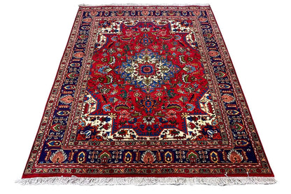  Täbriz Teppich - (210x156 cm) - Premium Teppich from German Carpet Shop - Just €580! Shop now at German Carpet Shop