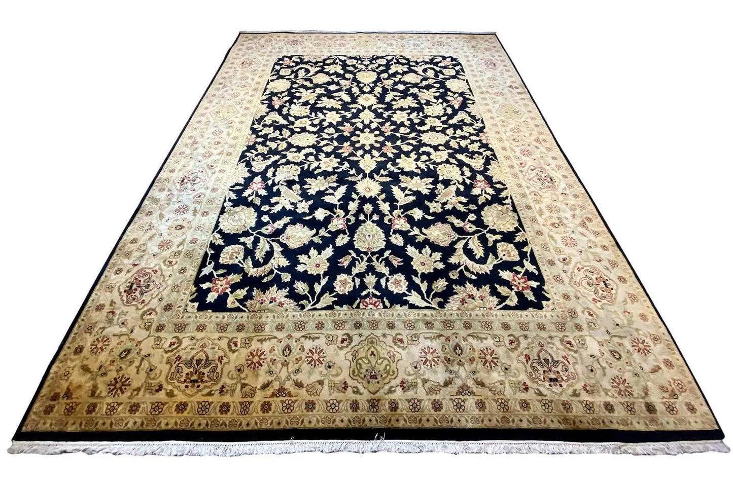 Indo Täbriz Teppich (366x271cm) - German Carpet Shop