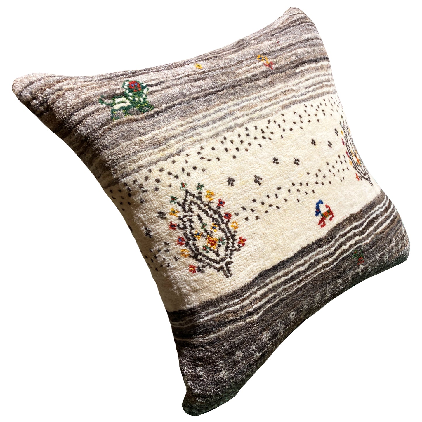 Modernes Beiges Kissen - 40x40 cm - German Carpet Shop