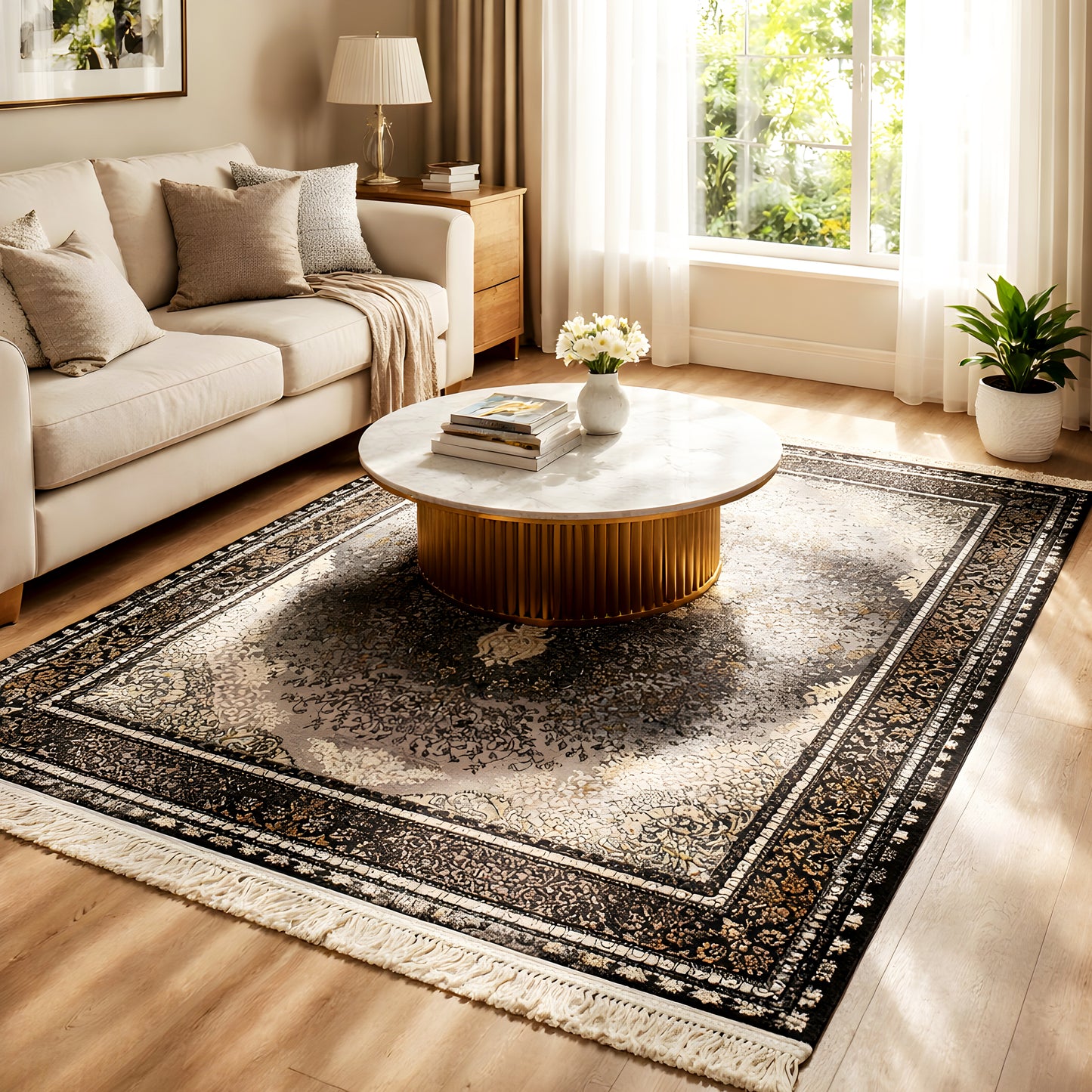 Vienna Orient Black 160x230 cm