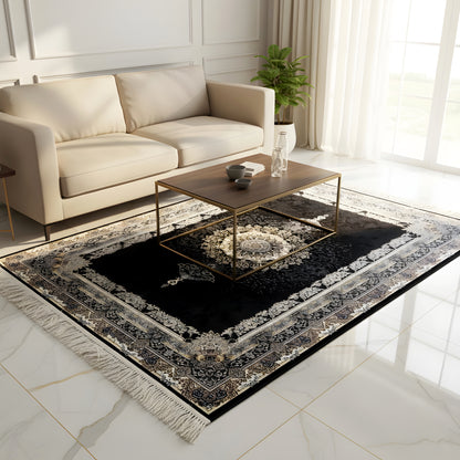 Carpet Elias Black 160x230 cm