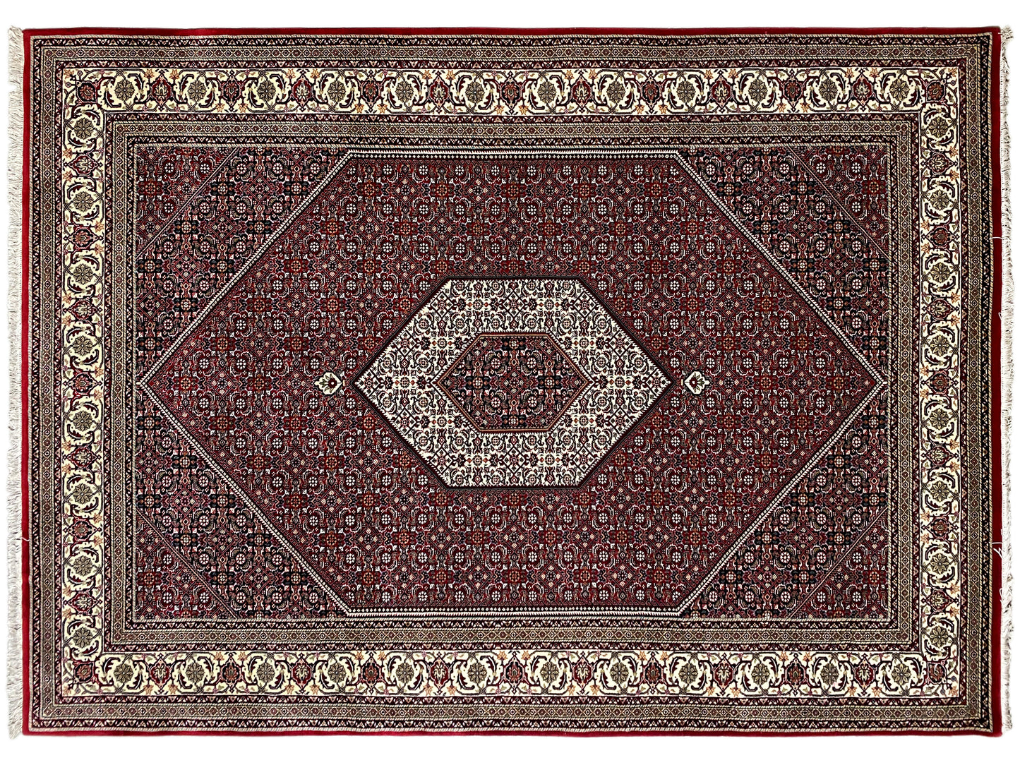 German Carpet Shop Bidjar Teppich rot 304x205 cm handgeknüpft