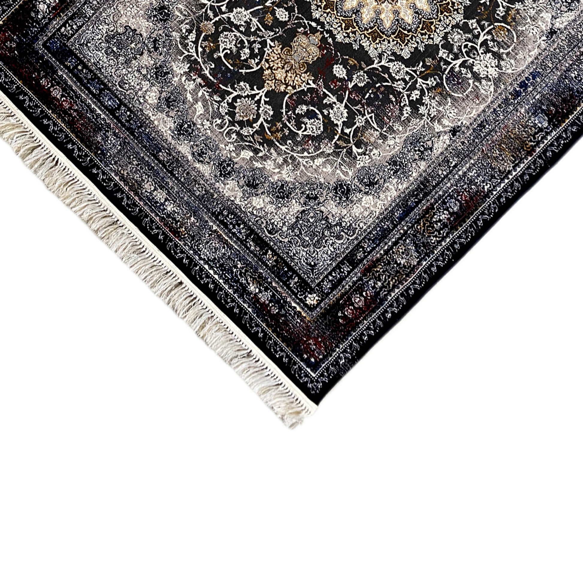 Geometrisch florales Muster Teppich Polypropylen 160x230 Elegant

