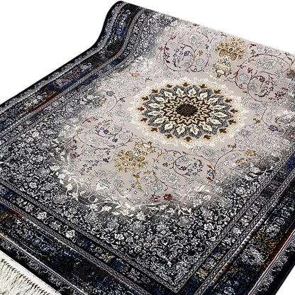 Eleganter Bodenbelag im klassischen Design, maschinell hergestellt, aus Polypropylen