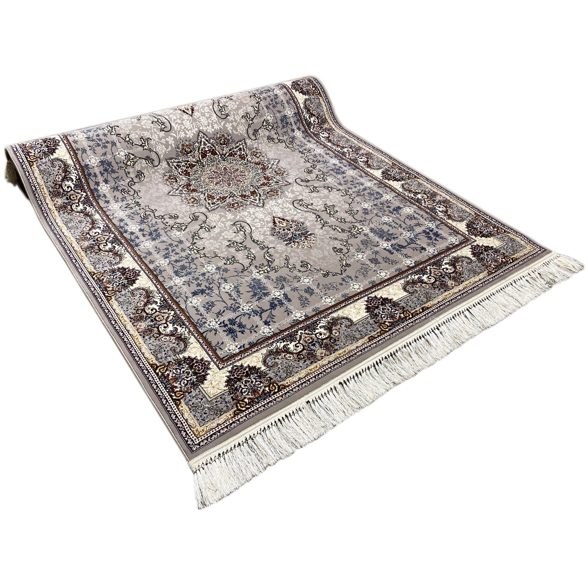 Klassischer Teppich im Nain-Stil, 160x230cm, ideal als pflegeleichter Bodenbelag