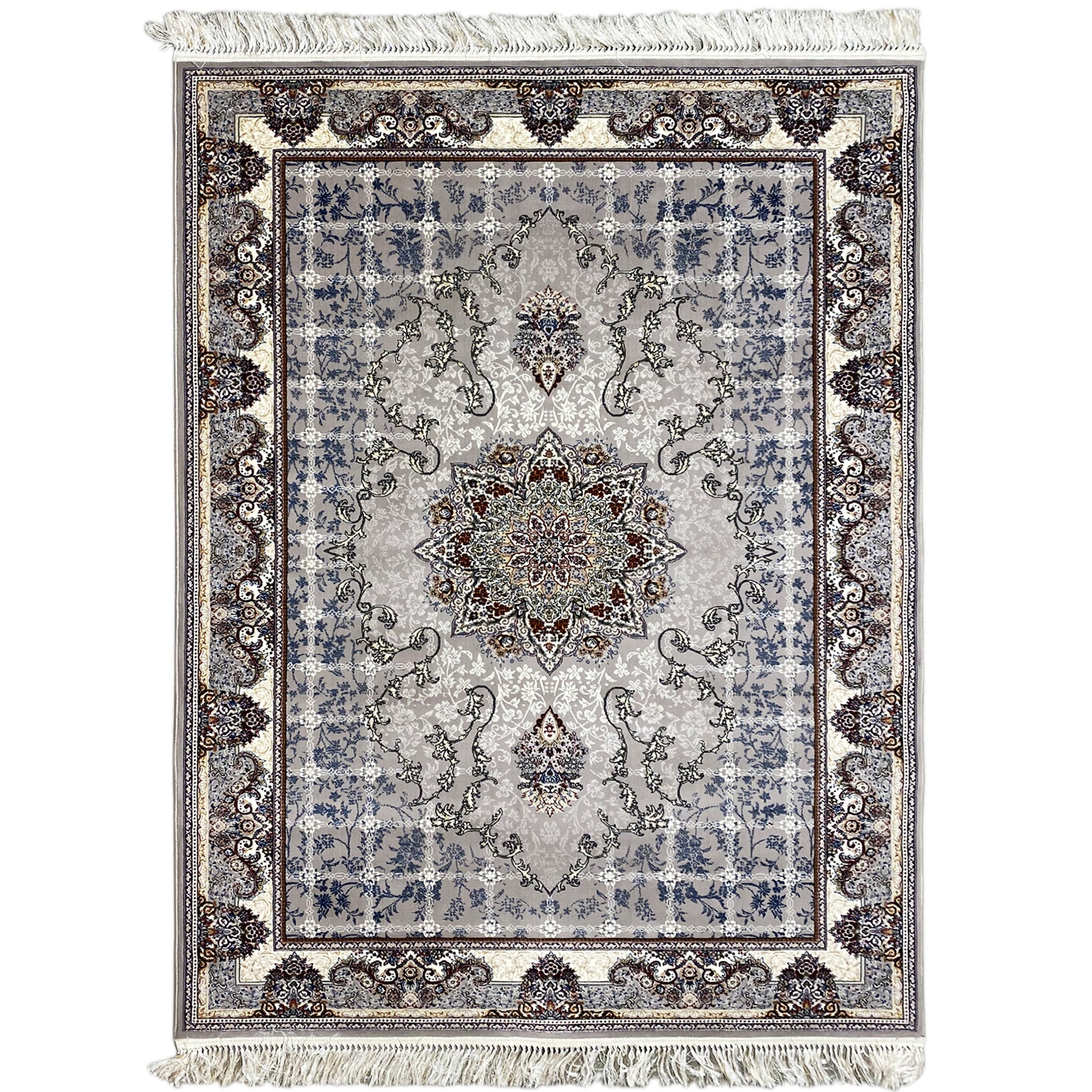 Woven Teppich aus Polypropylen im klassischen Nain-Design für den Wohnraum, 160x230cm