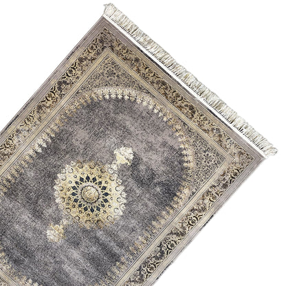 Strapazierfähiger Medaillon Teppich Vintage Look 160x230 cm günstig