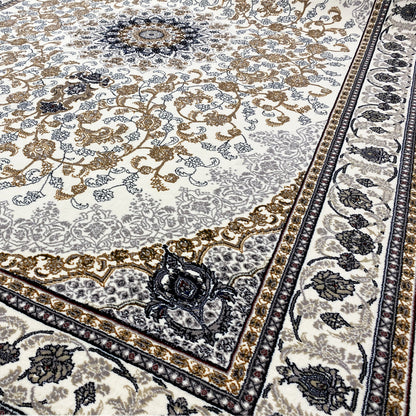 Kurzflor Teppich Maschinenfertigung 160x230 Florales Design