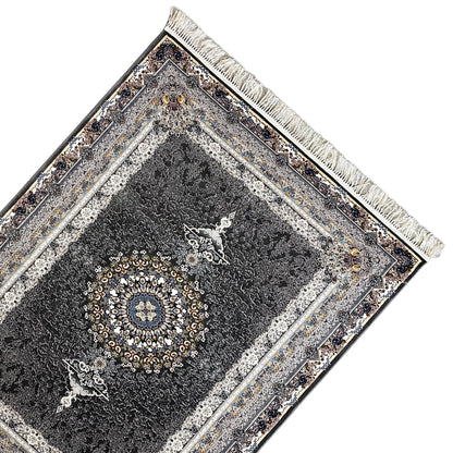 Teppich Polypropylen Traditionell Muster Dunkel kaufen.