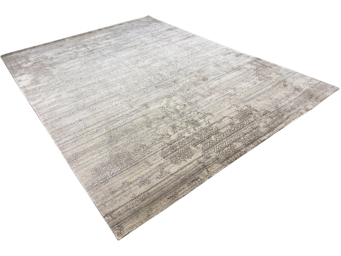 Skandinavischer Wohnstil Teppich in sanften Grautönen