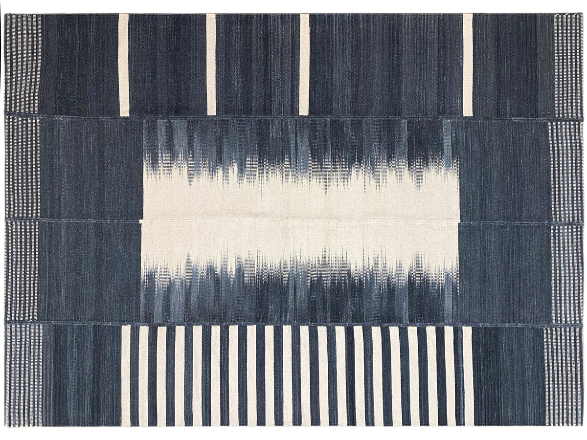 Buy gray patchwork kilim rug 200x300!