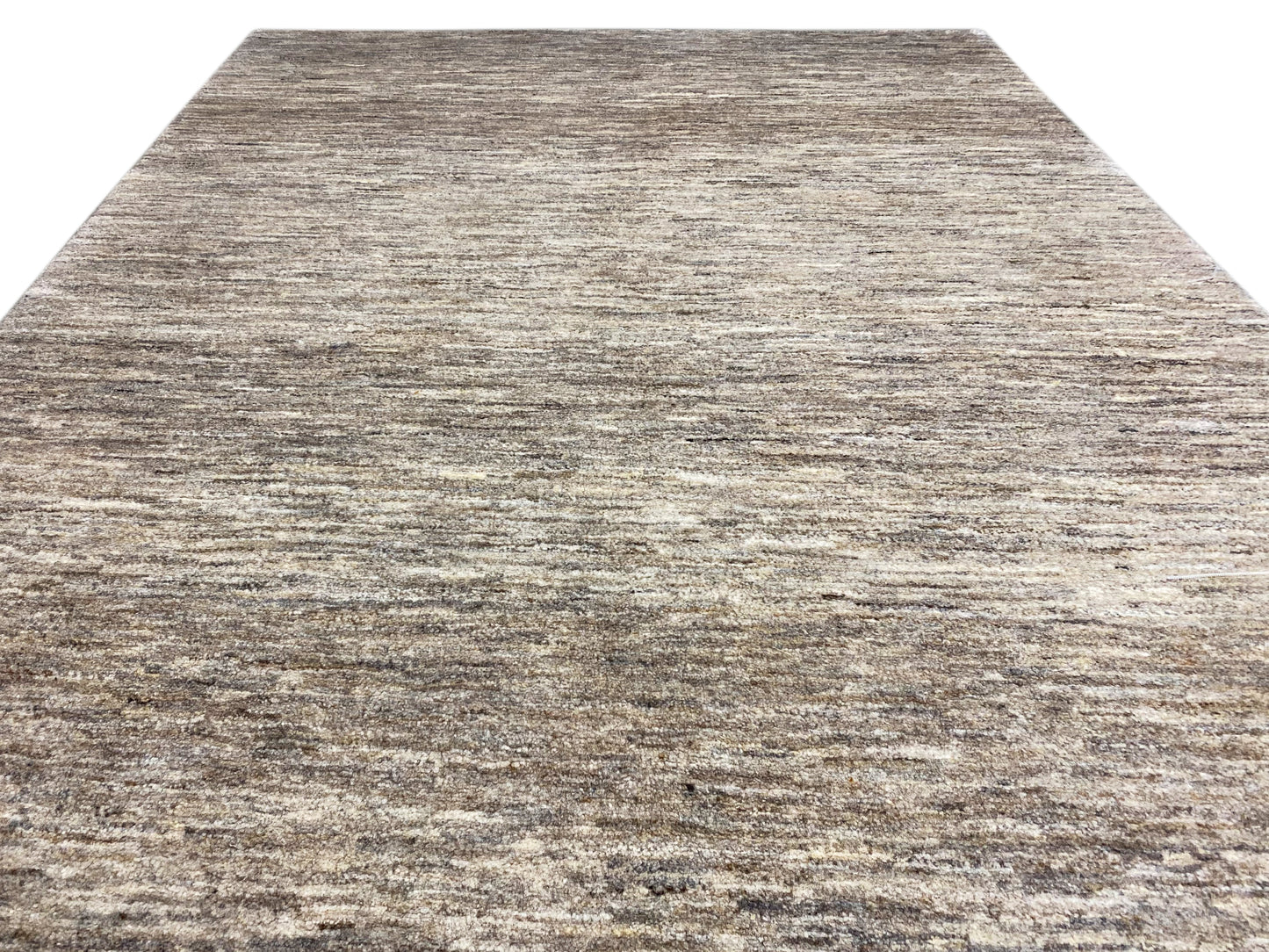 Minimalistischer Gabbeh Wollteppich für moderne Wohnräume