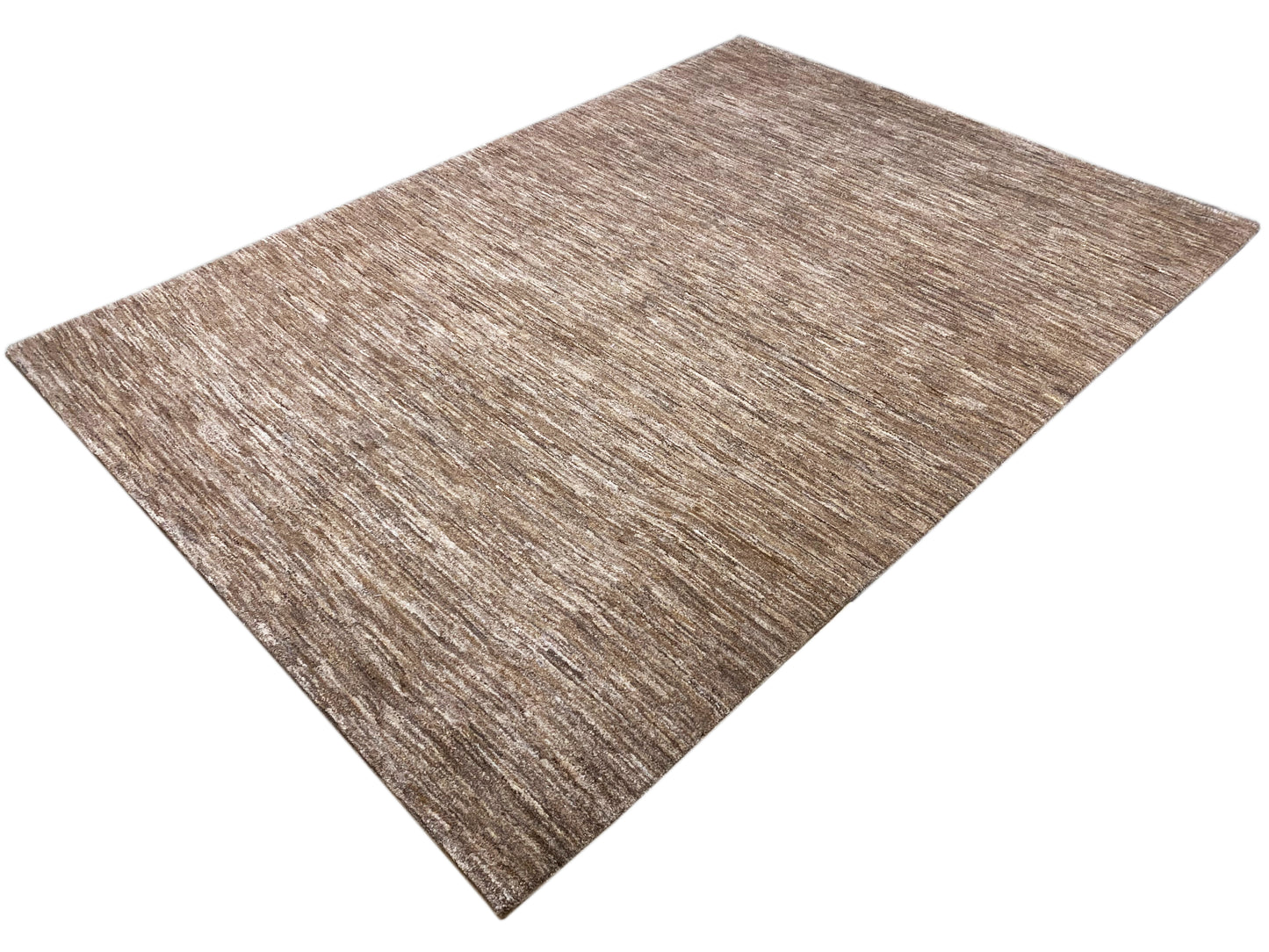 Moderner Gabbeh Teppich braun grau 231x167 cm