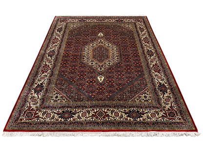 Klassischer Bidjar Wollteppich mit feinen Ornamenten 238x173