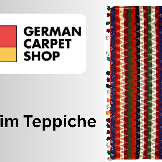 Salon Orientalischer Kelim Bunt Gestreiftes Design