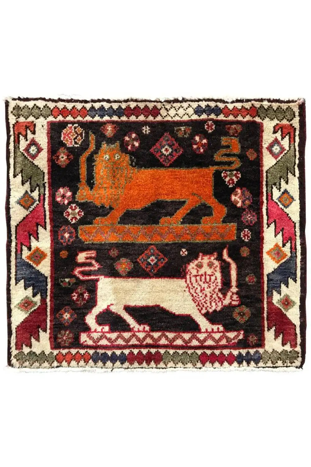 Poschti - Qashqai 8968702 (63x58 cm) - German Carpet Shop