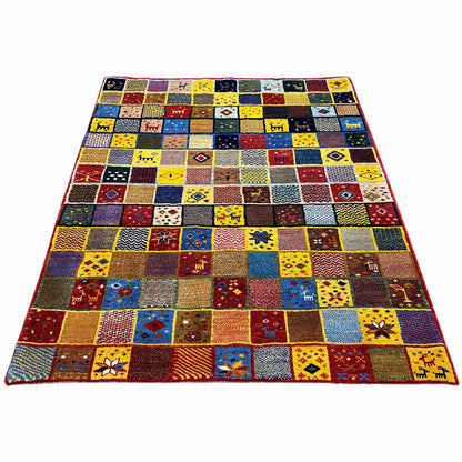  Gabbeh - (144x125 cm) - Premium Gabbeh from German Carpet Shop - Just €630! Shop now at German Carpet Shop