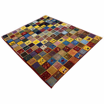 Gabbeh - (144x125m) - German Carpet Shop