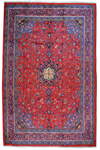 Keshan - Rot (330x212 cm) - German Carpet Shop