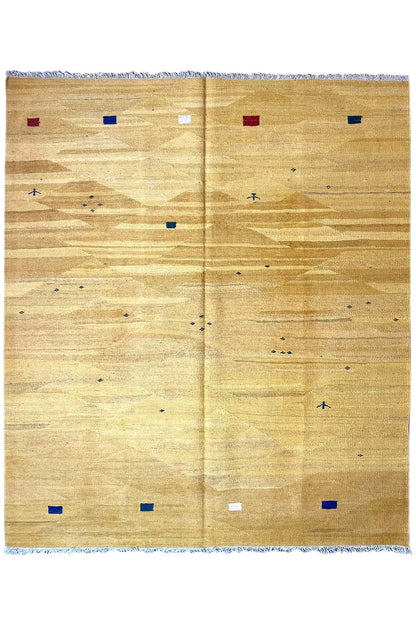 Kelim Qashqai - (210x155 cm) - German Carpet Shop